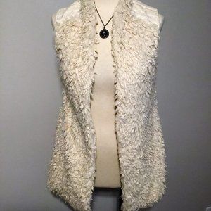 Anthropologie Hei Hei Faux Wool Vegan Vest